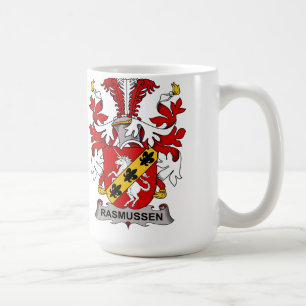 Rasmussen Familienwappen Kaffeetasse