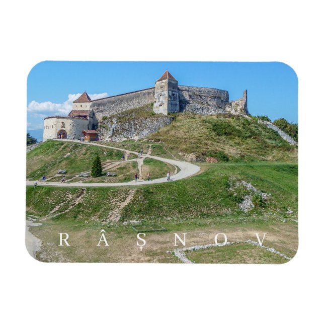 Rasnov Citadel Kühlschrankmagnet Magnet (Horizontal)