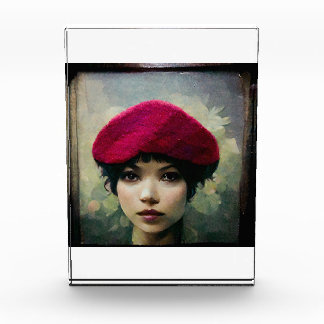 Raspberry Beret Fotoblock