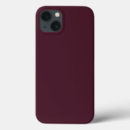 Raspberry Burgundy, Solid Burgundy Case-Mate iPhone Hülle