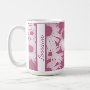Raspberry Color Me Daisies Kaffeetasse