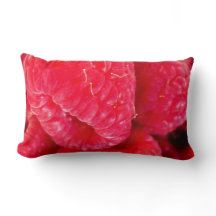 Raspberry Delight Lumbar Pillow