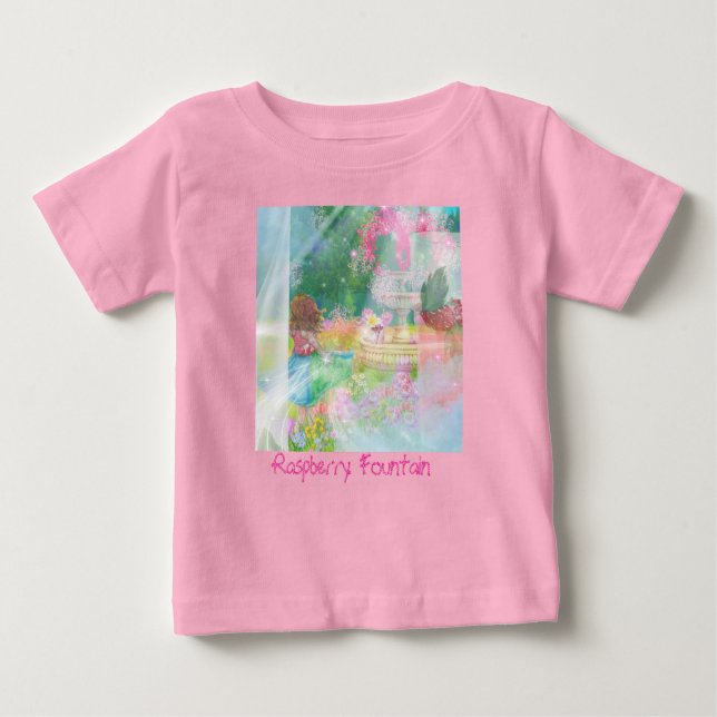 Raspberry Fountain Toddler Tshirt (Vorderseite)