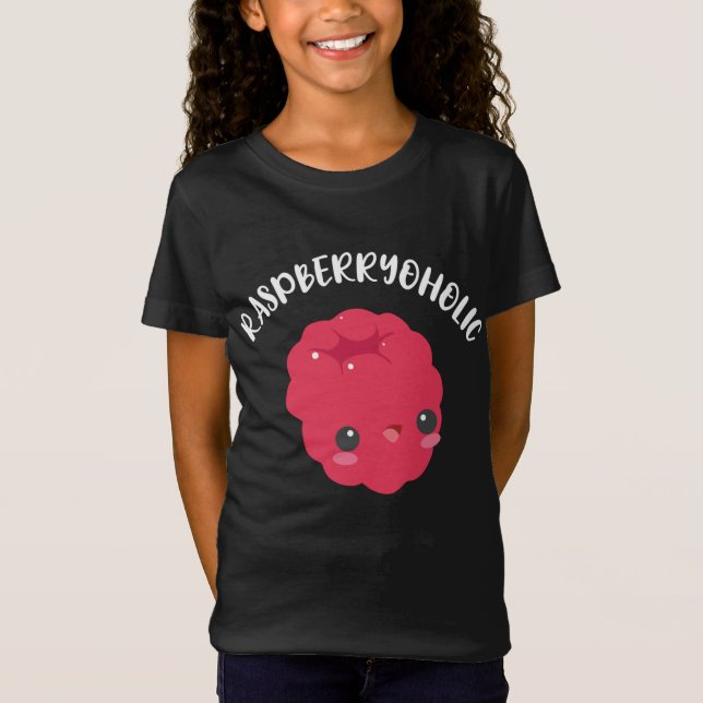 Raspberry Funny Raspberryo Alkoholisches Obst Himb T-Shirt (Vorderseite)