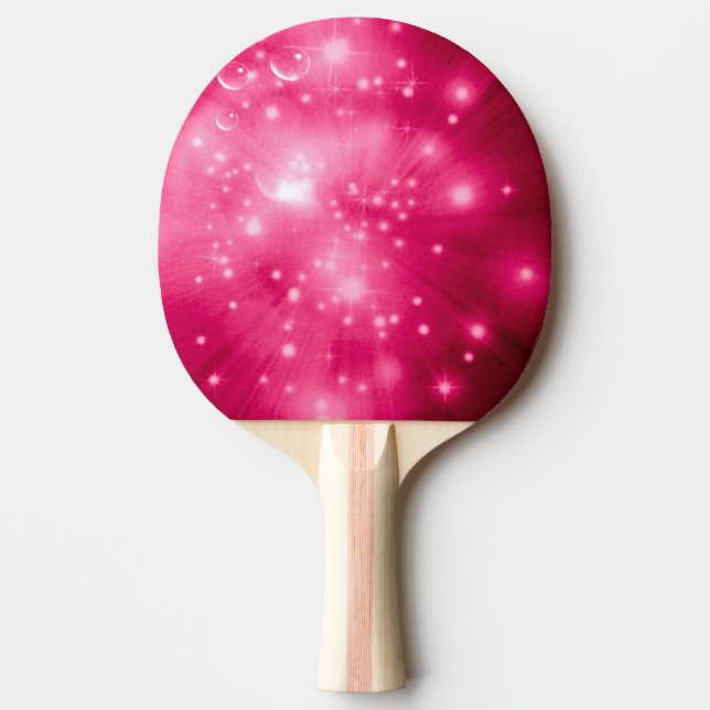 Raspberry Galaxy Burst Tischtennis Schläger (Vorderseite)