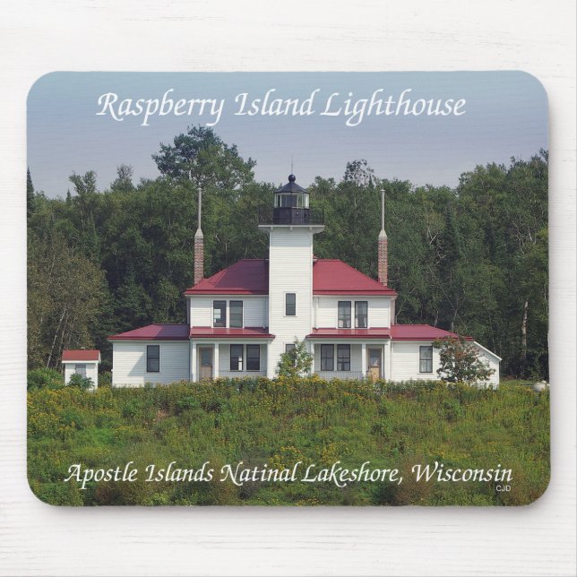 Raspberry Island Lighthouse mousepad (Vorne)