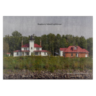 Raspberry Island Lighthouse Schneidebrett