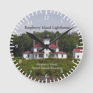 Raspberry Island Lighthouse Uhr