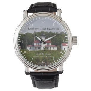 Raspberry Island Lighthouse watch Armbanduhr