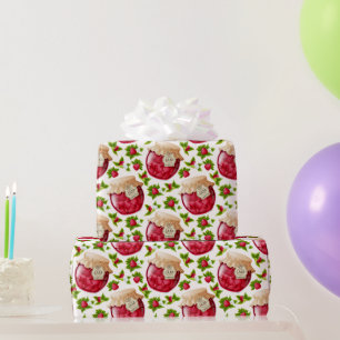 Raspberry Jam Wrapping Paper Geschenkpapier