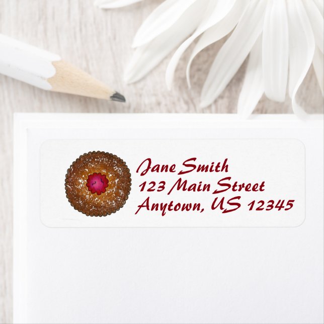 Raspberry Linzer Torte Weihnachtskekse (Insitu)