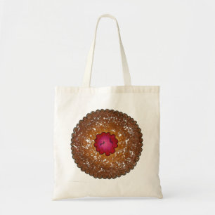 Raspberry Linzer Torte Weihnachtskekse Tasche