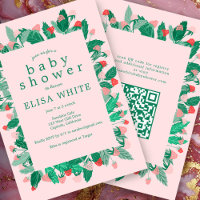 Raspberry Patch Niedlich CUSTOM QR Code BABY SHOWE