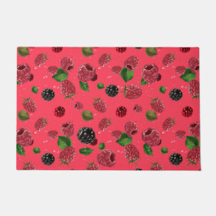 Raspberry Pattern Fußmatte