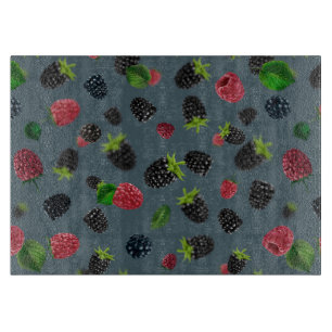 Raspberry Pattern Schneidebrett