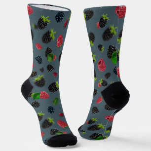 Raspberry Pattern Socken