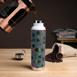 Raspberry Pattern Trinkflasche