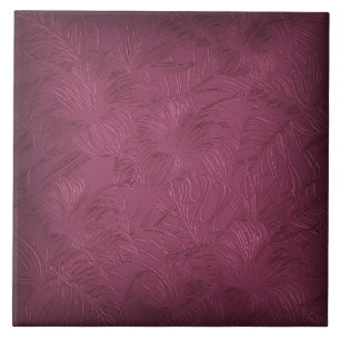 Raspberry Rose Keramik Fliese