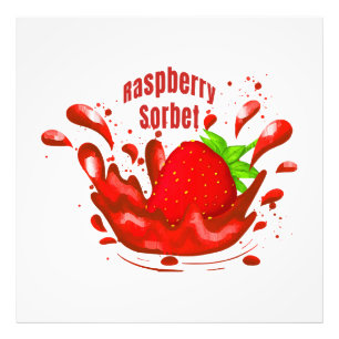 Raspberry Sorbet Fotodruck