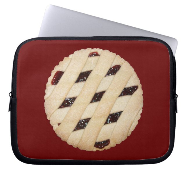 Raspberry Tart Laptop Sleeve (Vorderseite)