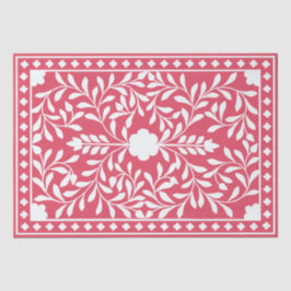 Raspberry Traditional Bone Inlay Decoupage Paper Seidenpapier