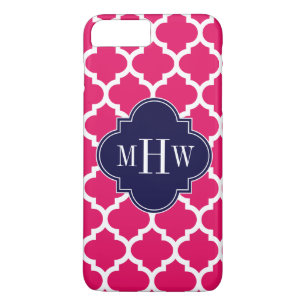 Raspberry Welch marokkanischer Navy 3 erstes Monog Case-Mate iPhone Hülle