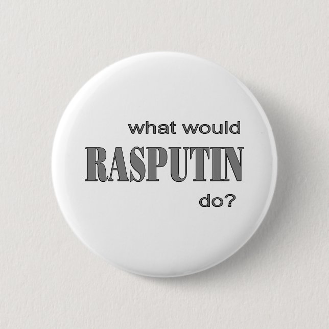 Rasputin Button (Vorderseite)