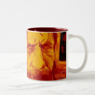 Rasputin Kaffee-Tasse Zweifarbige Tasse