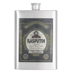 Rasputin Wodkaflasche Flachmann