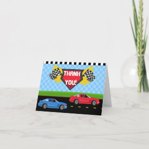 Rasse Car Thank You Card Folded Note Card Dankeskarte