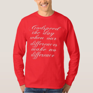 Rassenbeziehung und menschliche Gleichheit T-Shirt