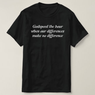 Rassenbeziehung und menschliche Gleichheit T-Shirt
