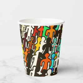 Rassengleichheit Pappbecher