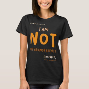 Rassismus in der schwarzen Gleichheit Großeltern V T-Shirt