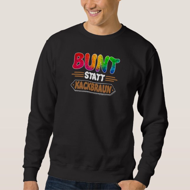 Rassismus Sweatshirt (Vorderseite)