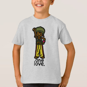 rasta Abnutzung T-Shirt
