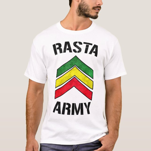 Rasta Armee T-Shirt (Vorderseite)