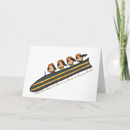 Rasta-Bobschlitten-Team Karte