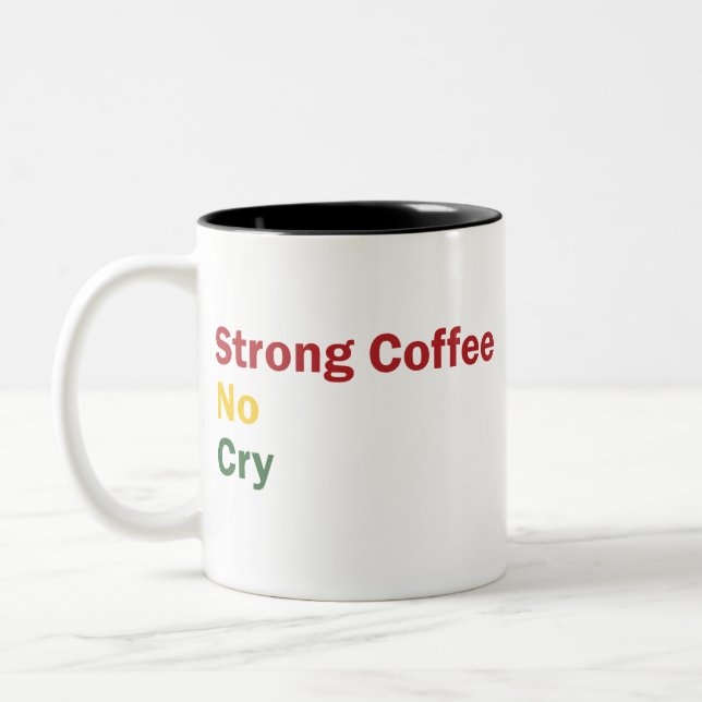 Rasta Coffee Zweifarbige Tasse (Links)