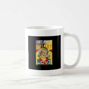 Rasta Colors Red Golden Green Hillary Art Print Kaffeetasse