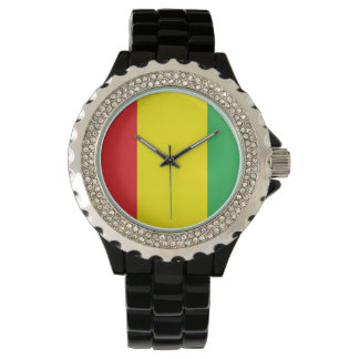 Rasta Colors Wrist Watch Armbanduhr