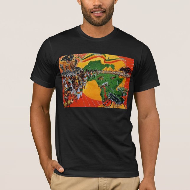Rasta Dschungel T-Shirt (Vorderseite)