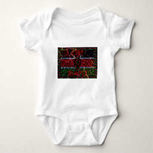 Rasta-Farben Baby Strampler