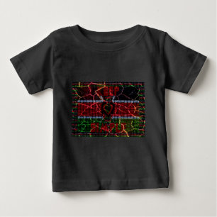 Rasta-Farben Baby T-shirt
