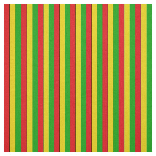 Rasta Flag Farbige Reggae Streifen Stoff (Muster)