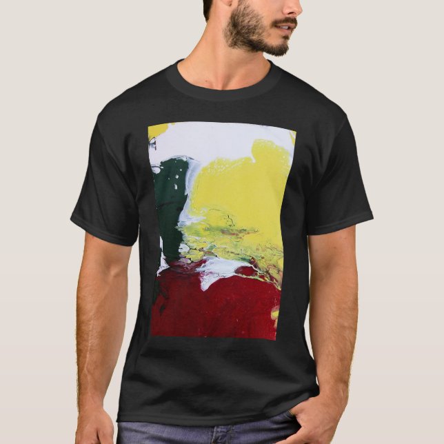 Rasta Flagge T-Shirt (Vorderseite)