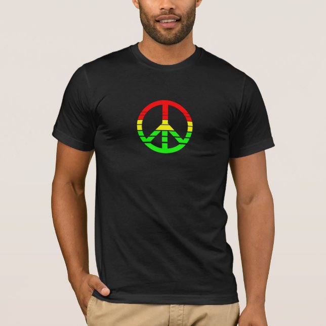 Rasta Frieden T-Shirt (Vorderseite)