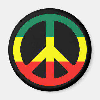 RASTA-Friedenszeichen Magnet