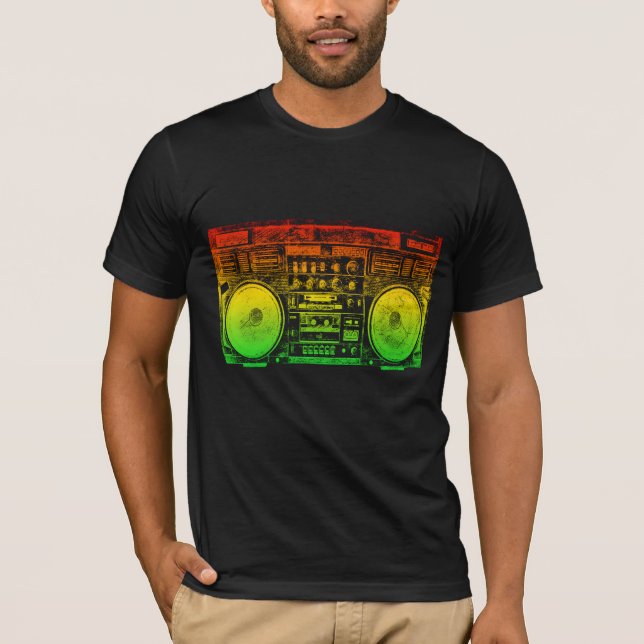 Rasta Gettobläser T-Shirt (Vorderseite)