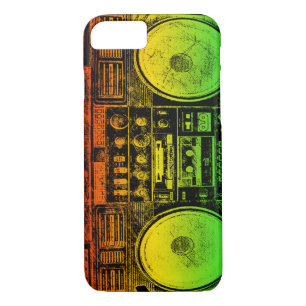Rasta ghetto blaster Case-Mate iPhone hülle
